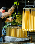 Beeswax Taper Candles: Dripless & Handmade