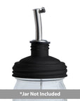 Mason Jar Pour Spout Lid: Regular Mouth