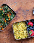 Stainless Steel Lunchbox: Classic or Giant
