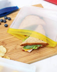 Reusable Flat Sandwich Bags: 5-Pack
