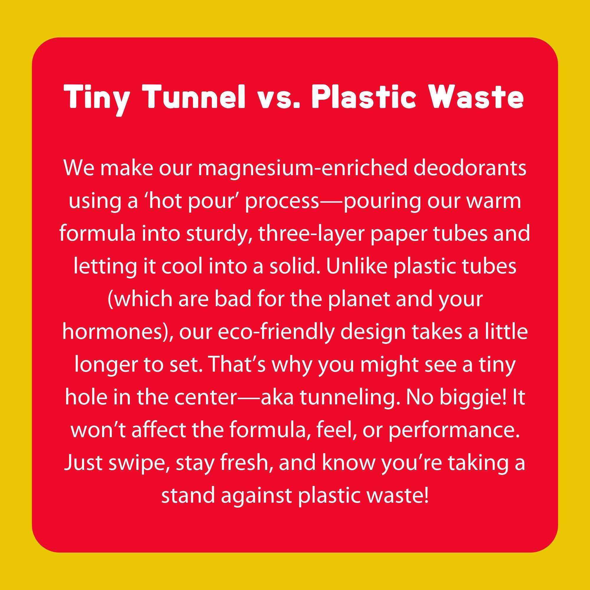 Deodorant: Magnesium Enriched & Aluminum Free