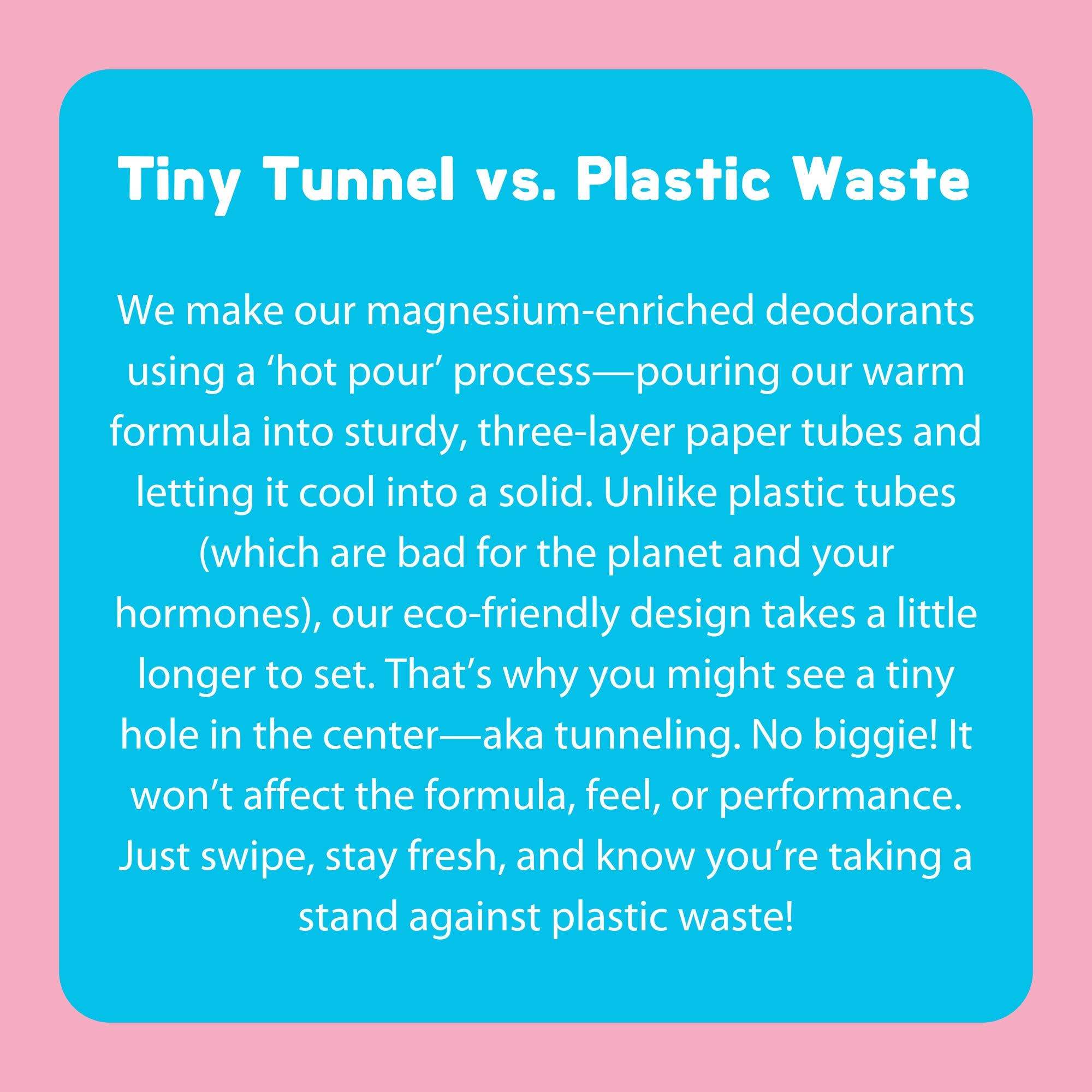 Deodorant: Magnesium Enriched & Aluminum Free