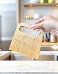 Bamboo Baking Bench & Dough Scraper