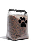 Reusable Roll Top Pet Food Storage Bag: Medium