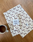 Kitchen Tea Towel: Fall Prints