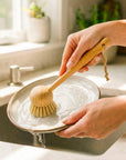 Bamboo Kitchen Dish Scrubber