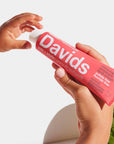 Davids Premium Toothpaste Tube: Kids + Adults