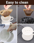 Porcelain Pour-Over Coffee Dripper: Brandless