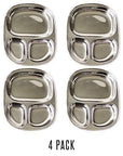 Camping Tray: Stainless Steel
