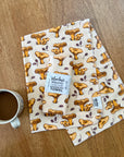 Kitchen Tea Towel: Fall Prints