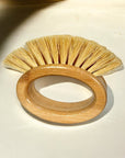 Bamboo Oval Vegetable Cleaning Brush