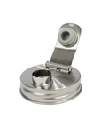 Pourable Jar Lid: Wide Mouth Stainless Steel