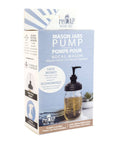Mason Jar Pump Dispenser Lid: Regular Mouth