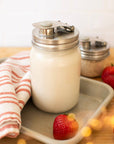 Pourable Jar Lid - Regular Mouth - Stainless Steel