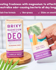 Deodorant: Magnesium Enriched & Aluminum Free