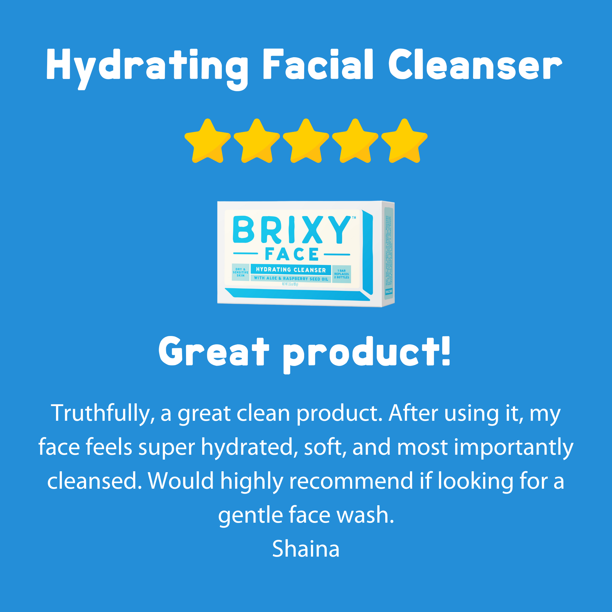 Facial Cleansing Bar: Brixy