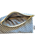 Cosmetic Bag: Picnic Checkered