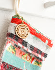 Scrap Felt Holiday Stocking