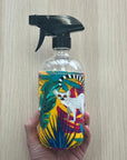 Spray Bottle & Cover: 16 oz