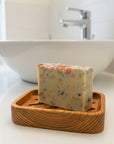 Wooden Soap Dish: Cedar