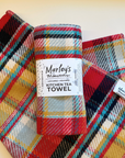 Kitchen Tea Towel: Vibrant Plaids