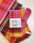 Kitchen Tea Towel: Vibrant Plaids