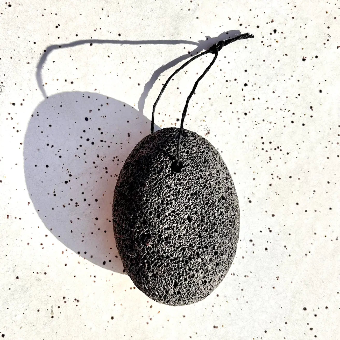 Large Pumice Stone: Black Lava