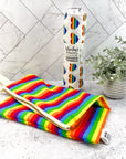 Wet Bag Kit: Pride Edition - 12 Count Roll of UNpaper® Towels + Wet Bag