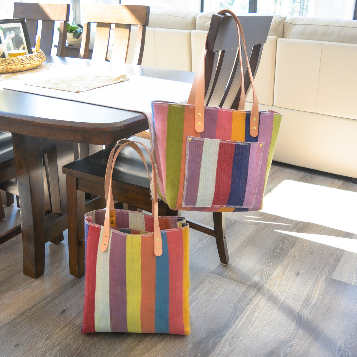 Marley's Everything Tote: Scrap Felt | Zero Waste Felted Tote