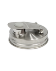 Pourable Jar Lid: Wide Mouth Stainless Steel