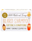 Beard Shampoo: 100% Natural Vegan Solid Shampoo