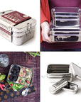 Stainless Steel Lunchbox: Classic or Giant