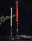 Beeswax Taper Candles: Dripless & Handmade