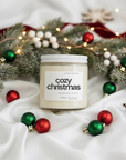 Cozy Christmas Candle: 12oz Natural Soy
