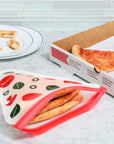 Reusable Pizza Saver Bags: 2-Pack