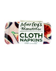 Small Cloth Napkins: Spring Fruits 6-Pack