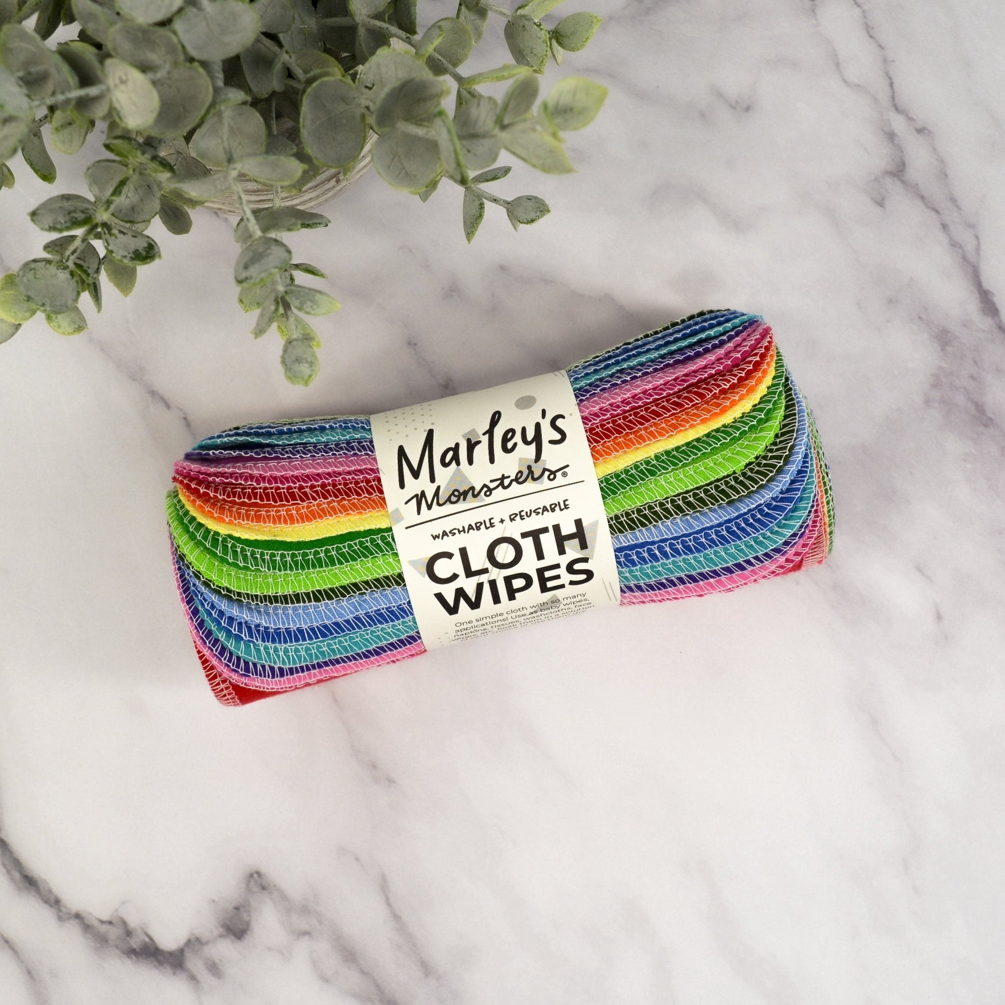 Cloth Wipes: Color Mixes - Marley's Monsters