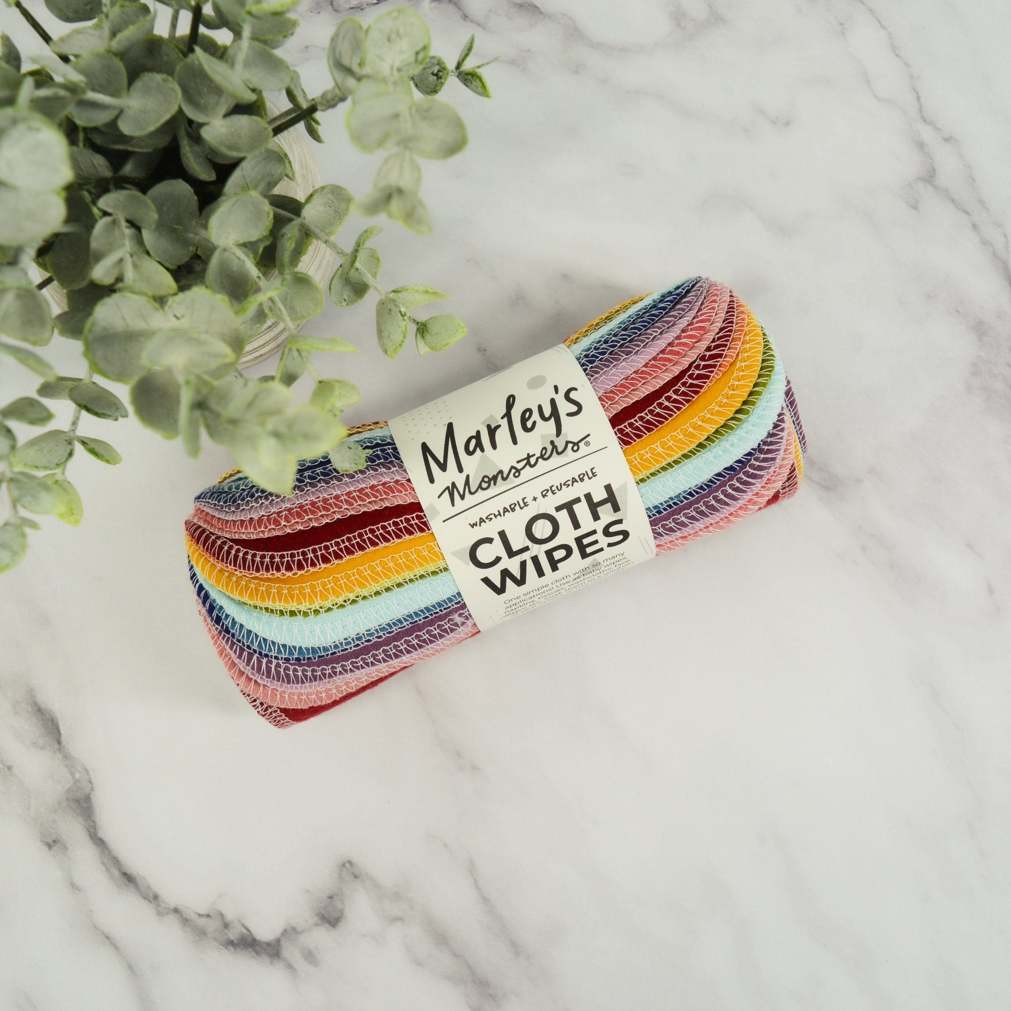 Cloth Wipes: Color Mixes - Marley's Monsters