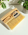 Bamboo Dust Pan & Bamboo Brush