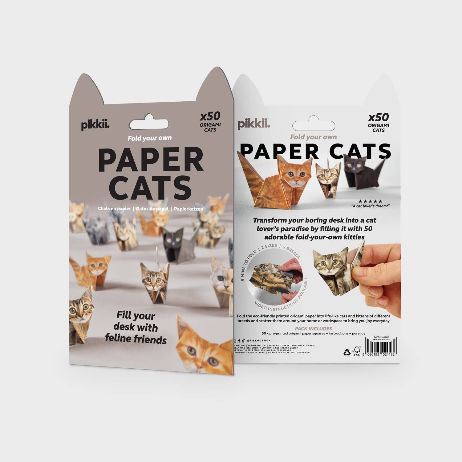 DIY Origami Kit: Pets & Plants