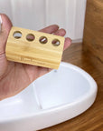 Bamboo Toothbrush Family Stand