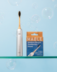 Bamboo Toothbrush Head: Pack of 4