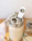 Pourable Jar Lid - Regular Mouth - Stainless Steel