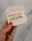 Set of Facial Rounds in Blush Pink