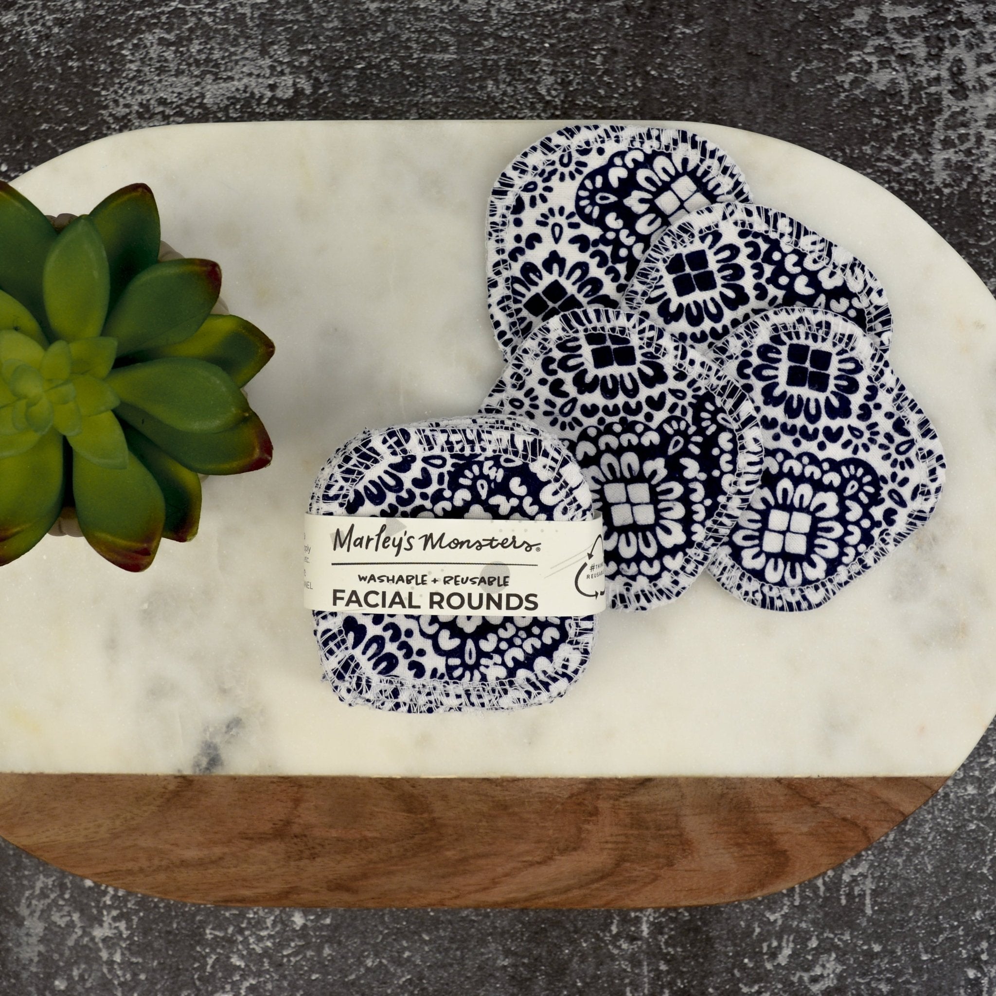 Facial Rounds: Prints - Marley's Monsters