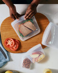 Silicone Bags: Back to School Lunch 2-Pack