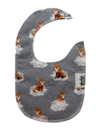 Baby Bib: Timeless Prints