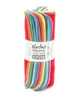 UNpaper® Towels: Color Mixes - Rainbow - Marley's Monsters cotton flannel reusable paper towels