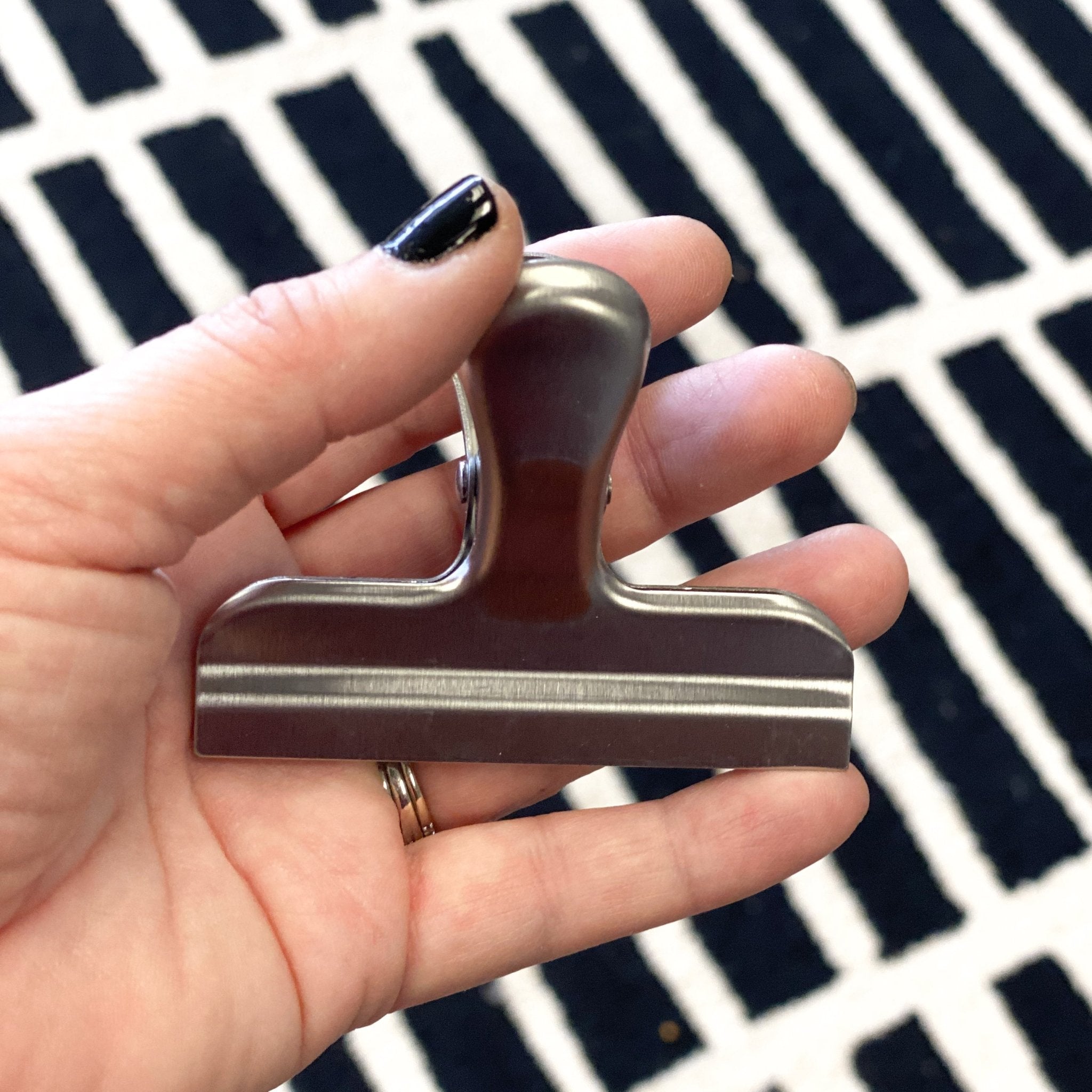 Stainless Steel Bag Clamp Bag Clip Marley's Monsters