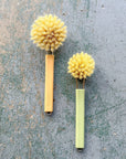Dish Brush: Removable Head, Silicone Handle - Marley's Monsters